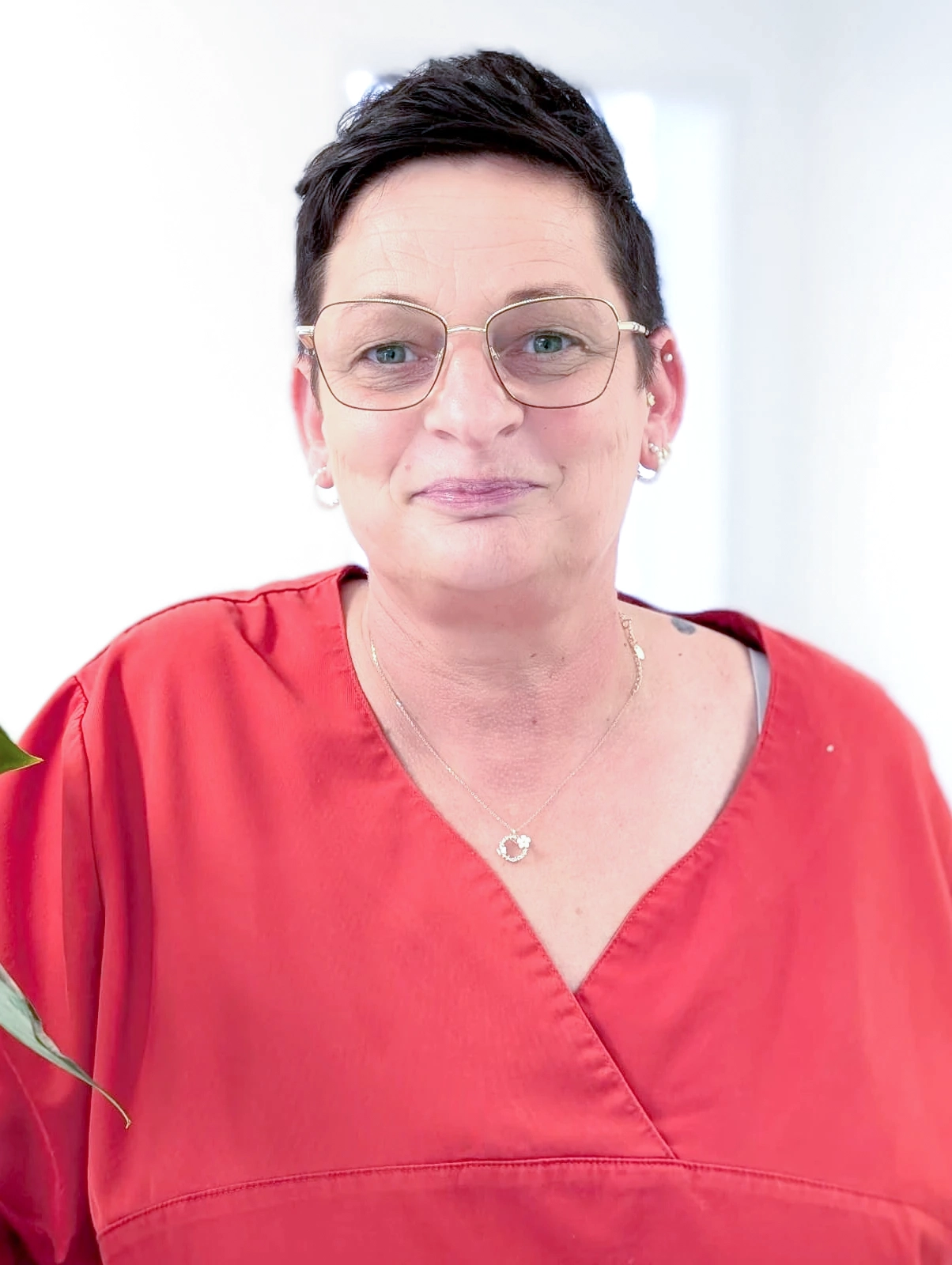 Dunja, Schwester im Ärztezentrum Nord